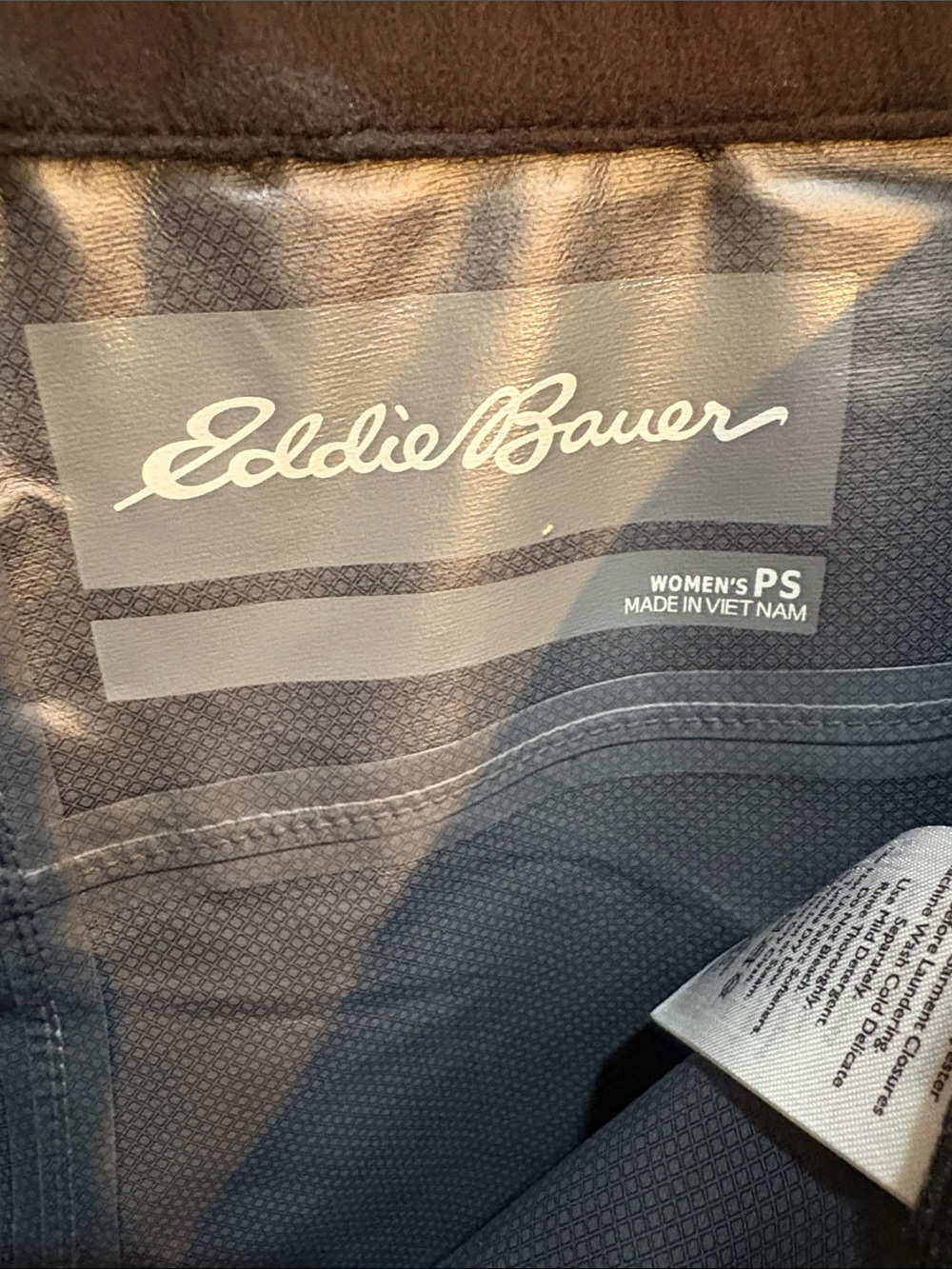 Eddie Bauer Black Women’s Cloud Cap Stretch Rain Pants - Picture 14 of 15